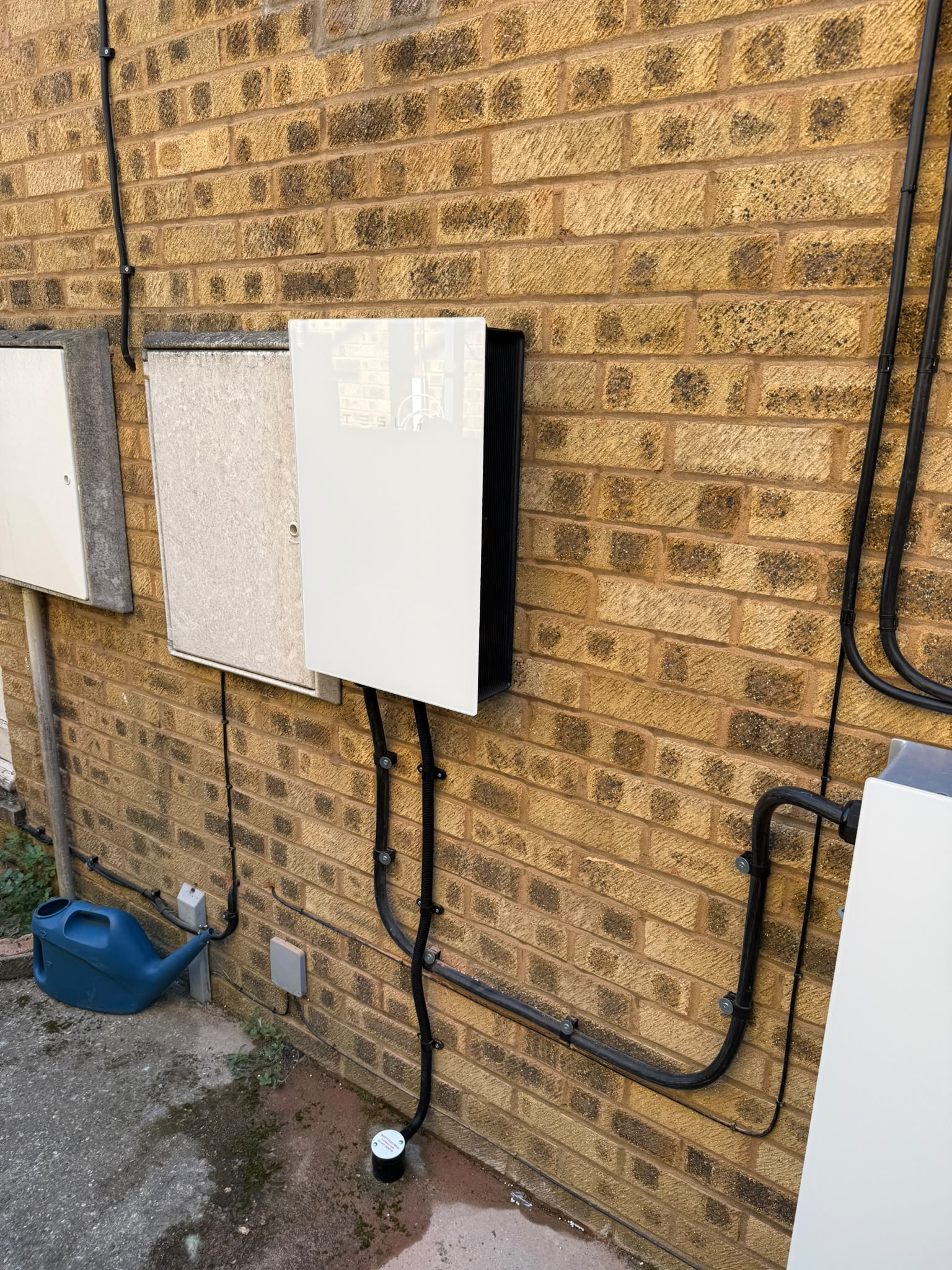 Tesla Gateway installed alongside a Powerwall system